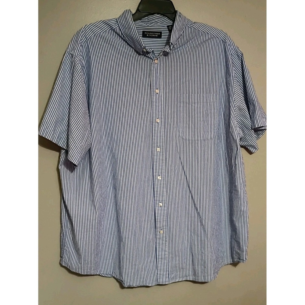Roundtree and yorke mens shirt Size 2X Short Sleeve